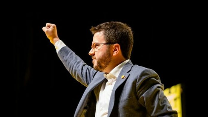 El vicepresidente del Govern y líder de ERC, Pere Aragonés.