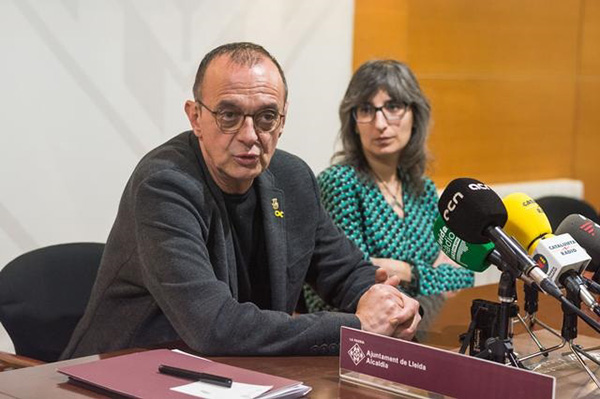 Miquel Pueyo, alcalde de Lleida, en una imagen de archivo. Foto: Europa Press.