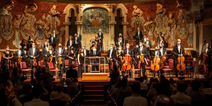 Actuación de la Orquesta del Liceu en el Palau de la Música el lunes como parte del programa del Grec.