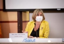 Vergés se sienta en el banquillo por la presunta discriminación a policías y guardias civiles en la vacunación del covid La consellera de Salud, Alba Vergés, en una imagen de archivo (Europa Press).
