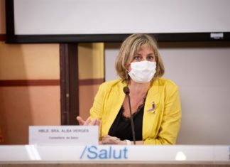 La consellera de Salud, Alba Vergés, en una imagen de archivo (Europa Press).