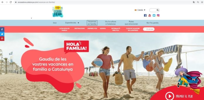 Vista de una de las imágenes de promoción turística de Cataluña.