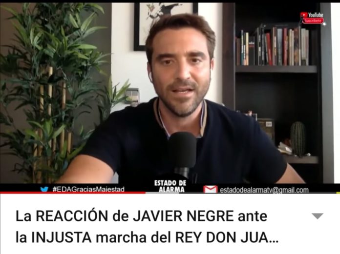 El periodista Javier Negre, promotor de Estado de Alarma TV.