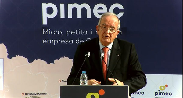 Josep González, presidente de PIMEC.