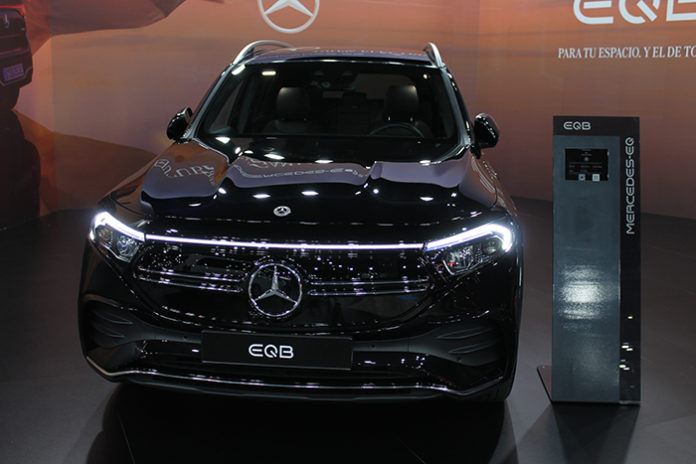 Mercedes EQB, un SUB que no llegará al mercado hasta febrero o marzo del año que viene.