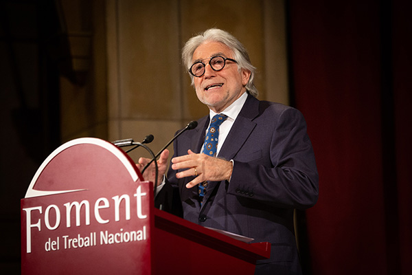 Josep Sánchez Llibre, presidente de Foment del Treball. Foto: Europa Press.