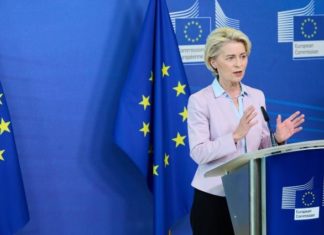 Ursula von der Leyen, presidenta de la Comisión Europea.