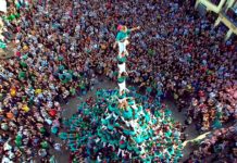 Torre de los Castellers de Vilafranca.