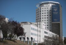 Vista exterior del Hospital Vall d'Hebron.