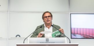Joan Garriga, portavoz de VOX en el Parlament catalán