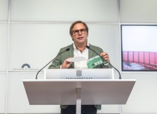 Joan Garriga, portavoz de VOX en el Parlament catalán