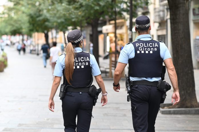 Agentes de la Policía Local de Girona