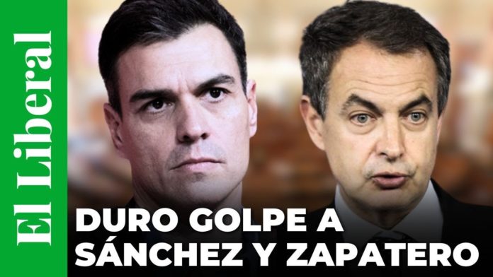 Portada del videoblog del director de El Liberal, Francesc Moreno, en la que aparecen las caras de Pedro Sánchez y José Luis Rodriguez Zapatero.