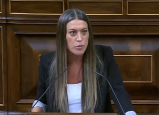 La portavoz de Junts en el Congreso, la diputada Míriam Nogueras.