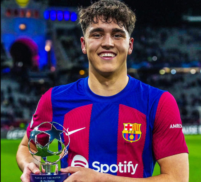 Cubarsí entendrece a las redes tras su renovación por el Barcelona