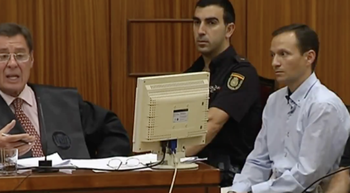 José Bretón durante el juicio por el asesinato de sus hijos.