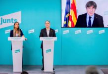 Junts se ha levantado hoy de izquierdas