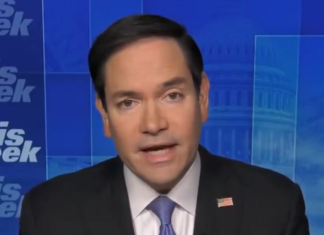 Marco Rubio, inmisericorde con los detractores de Trump por "demonizar su rol como pacificador"