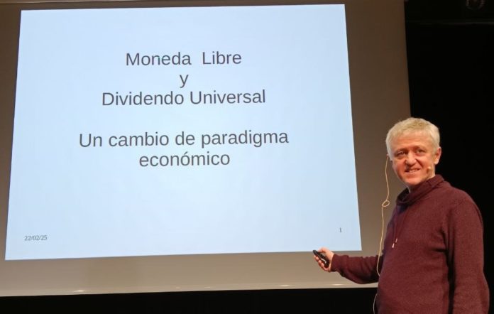 Stéphane Laborde, creador de la moneda libre Juna.