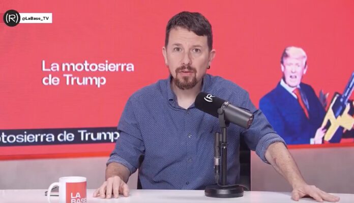 El exlíder de Podemos y fundador de Canal Red, Pablo Iglesias.