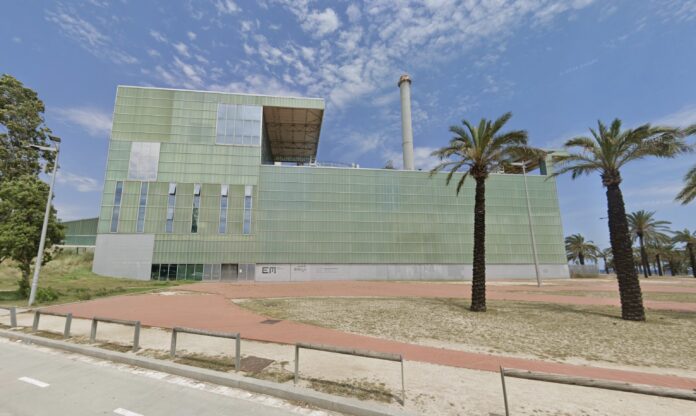 Vista de la planta de reciclaje de Sant Adrià de Besòs (Google Maps).