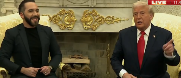Trump y Bukele refuerzan su alianza en la Casa Blanca