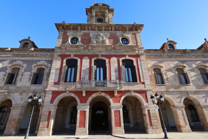 Fachada del Parlament.