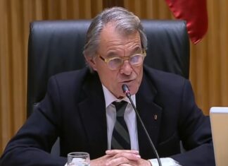 Artur Mas se enzarza con Gabriel Rufián en el Congreso