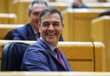 El todavía presidente del Gobierno y líder del PSOE, Pedro Sánchez.