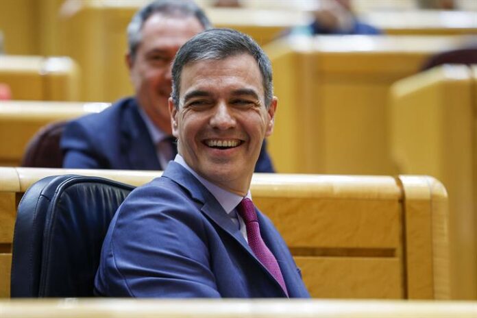 El todavía presidente del Gobierno y líder del PSOE, Pedro Sánchez.