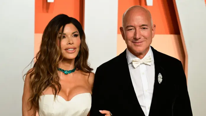 Jeff Bezos y Lauren Sánchez