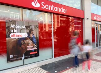 Vista de una de las oficinas del Santander dedicadas al sector agrícola en Cataluña.