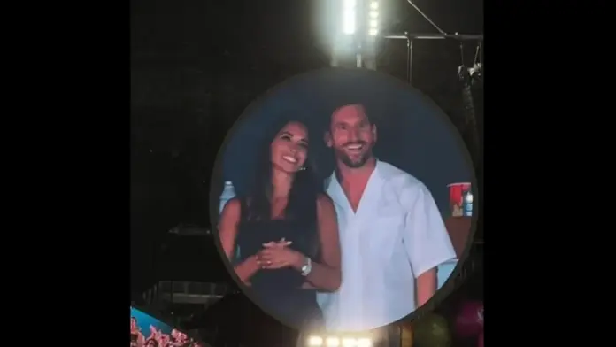 Leo Messi y Antonella