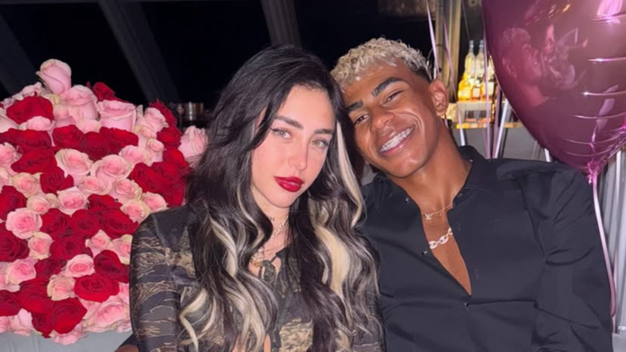 Lamine Yamal y Nicki Nicole