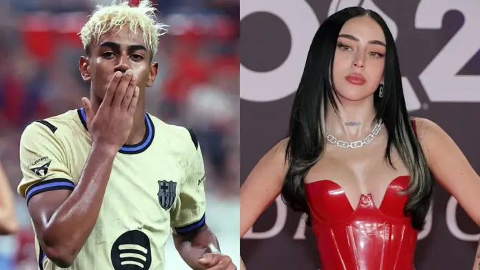 Lamine Yamal y Nicki Nicole