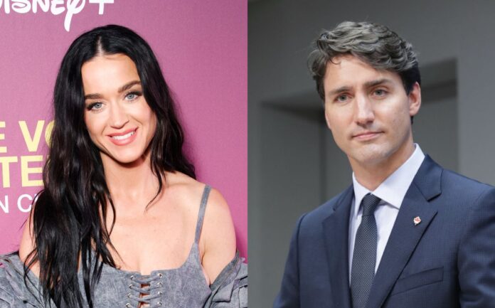 Katy Perry y Justin Trudeau