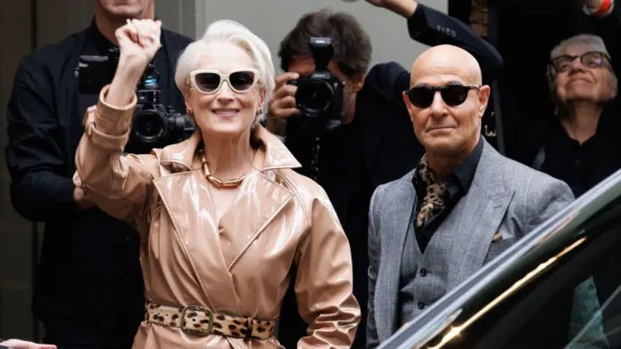 Meryl Streep en el desfile de Dolce & Gabbana