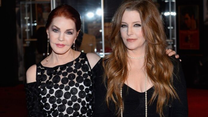 Priscilla Presley y Lisa Marie
