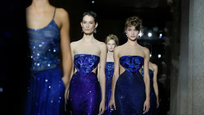 El último desfile de Giorgio Armani