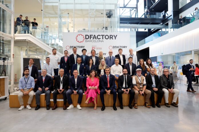 Pedro Sánchez visita el DFactory con motivo de la Barcelona New Economy Week