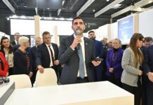 El ministro de Comunicaciones de Israel, Shlomo Karhi, en la inauguración del Mobile World Capital en Barcelona en 2023.