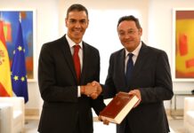 ¿Feijóo salva la cara al Fiscal General del Estado en el día de su declaración ante el Supremo? Pedro Sánchez y el fiscal general del Estado, Álvaro García Ortiz (Moncloa).