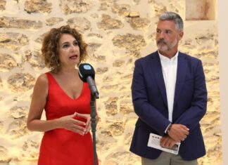 La ministra de Hacienda, María Jesús Montero, el pasado mes de agosto en Rota.