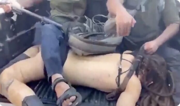 Las imágenes del cuerpo destrozado de la joven Shani Louk dieron la vuelta al mundo el 7 de octubre de 2023.
