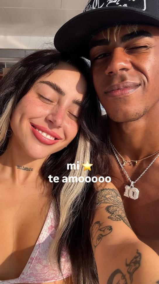 El mensaje de Nicki Nicole a Lamine Yamal después de la gala del Balón de Oro 2025