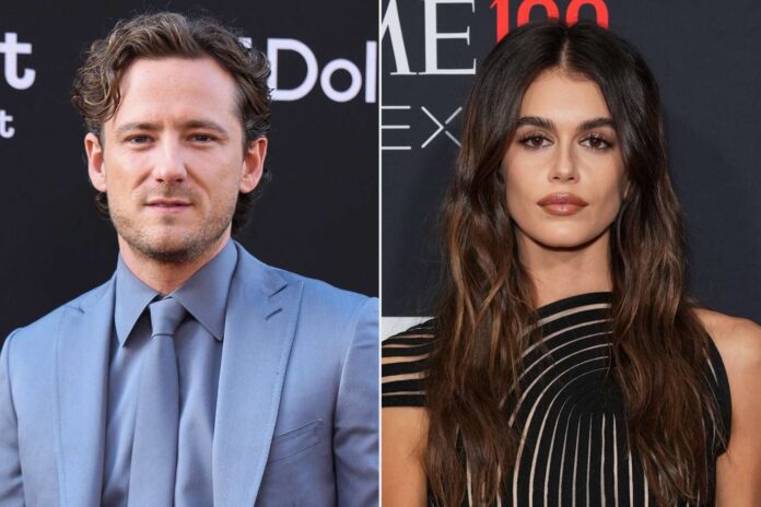Kaia Gerber y Lewis Pullman