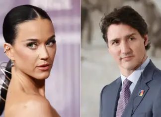 Katy Perry y Justin Trudeau