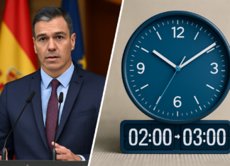 Cambio de hora España