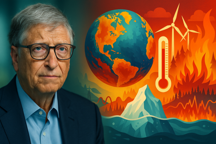 Gates matiza el riesgo climático y provoca críticas en redes