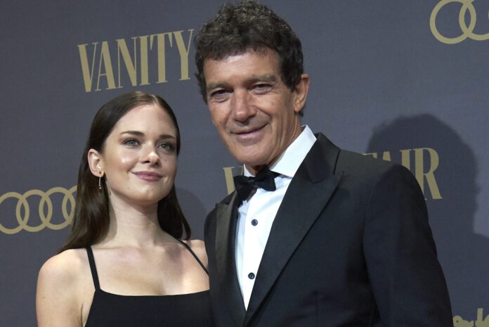 Antonio Banderas y Stella del Carmen Banderas